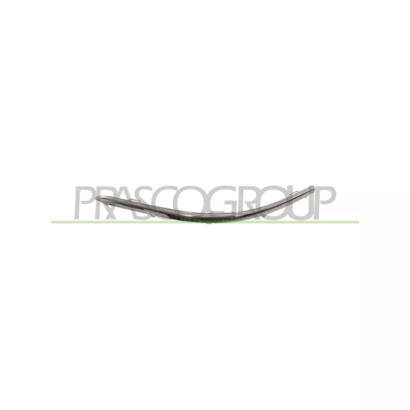 Baguette et bande protectrice, pare-chocs avant gauche PRASCO VG7171248