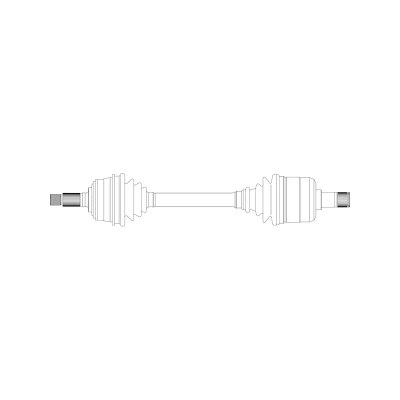 Arbre de transmission avant droit GENERAL RICAMBI RV3028