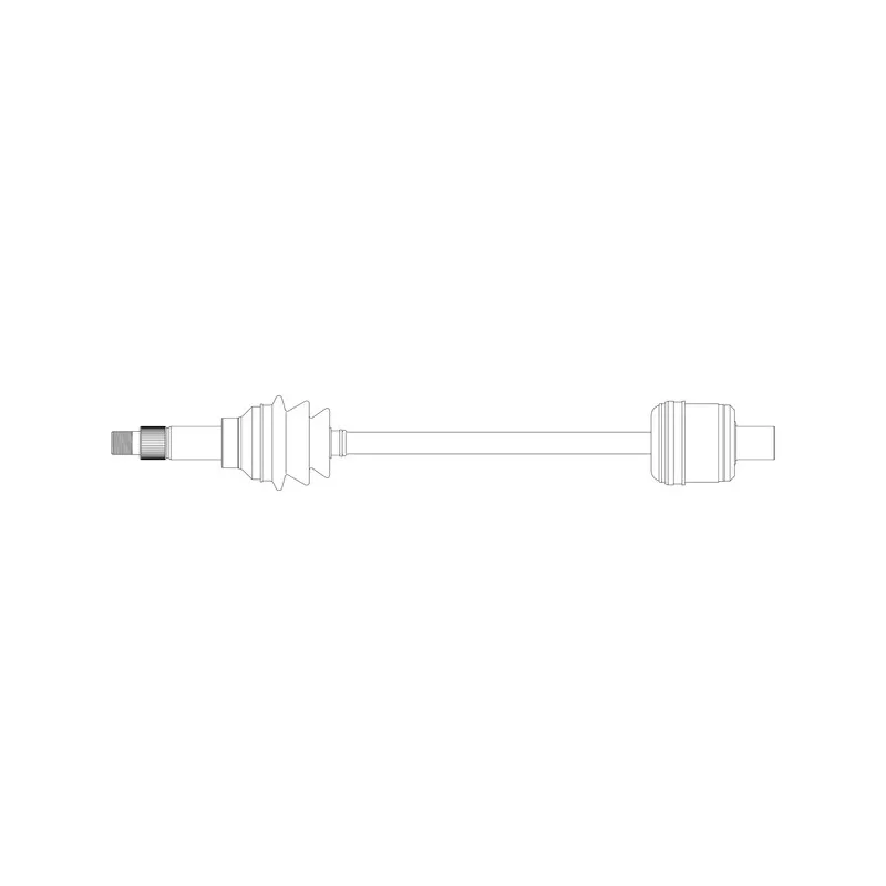 Arbre de transmission avant droit GENERAL RICAMBI RV3040