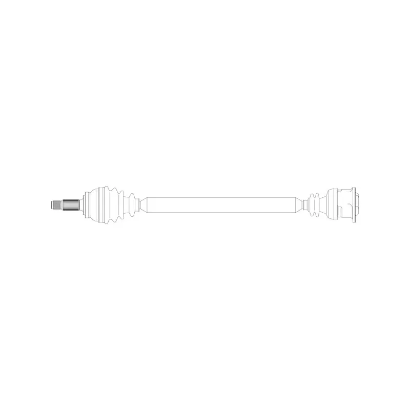 Arbre de transmission avant droit GENERAL RICAMBI RV3068