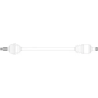 Arbre de transmission avant gauche GENERAL RICAMBI RV3120