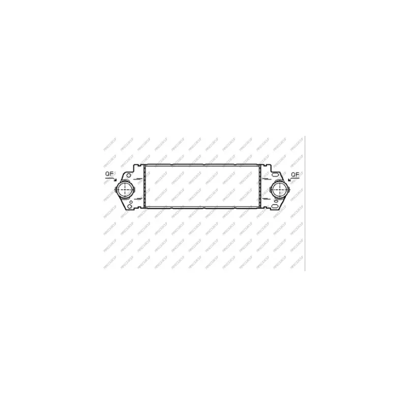 Intercooler, échangeur PRASCO VG917N002