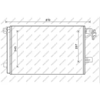 Condenseur, climatisation PRASCO VG919C002