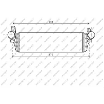 Intercooler, échangeur PRASCO VG919N001