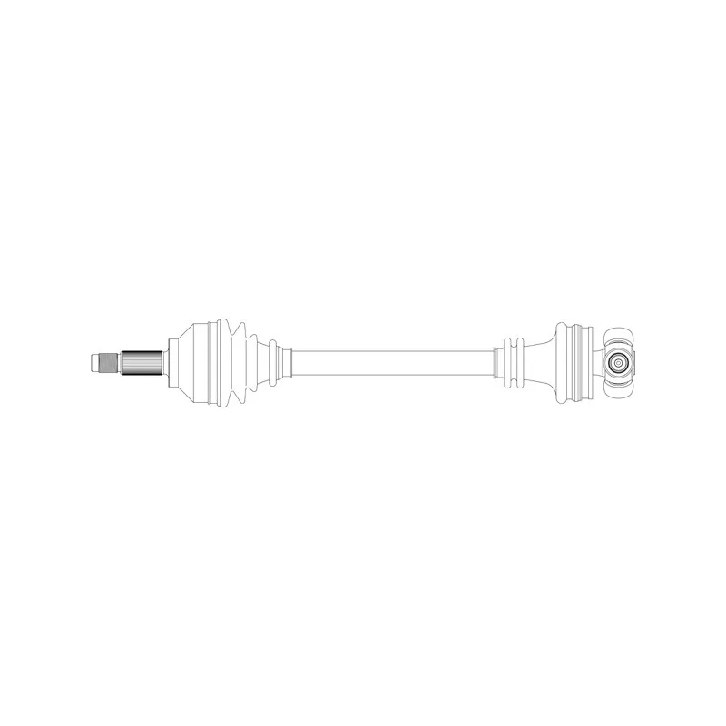 Arbre de transmission avant droit GENERAL RICAMBI SA3002