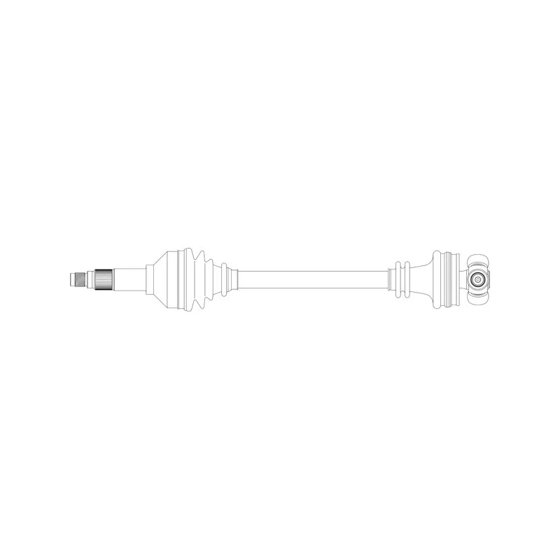 Arbre de transmission avant droit GENERAL RICAMBI SA3004