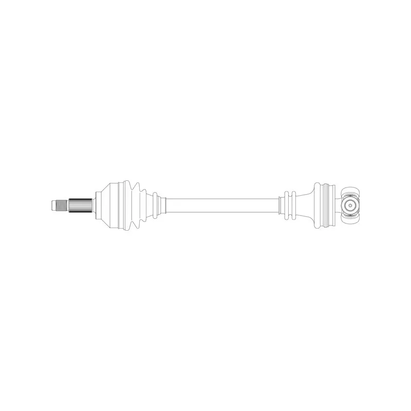 Arbre de transmission avant droit GENERAL RICAMBI SA3012