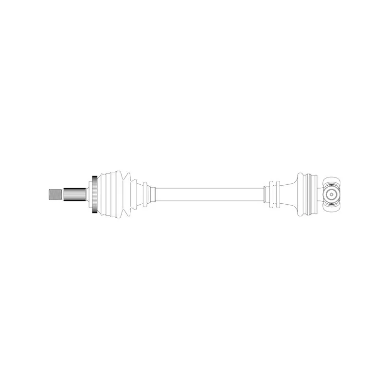 Arbre de transmission avant droit GENERAL RICAMBI SA3016