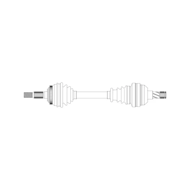 Arbre de transmission avant gauche GENERAL RICAMBI SA3025