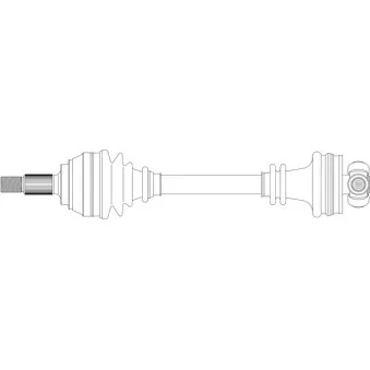 Arbre de transmission GENERAL RICAMBI SA3031
