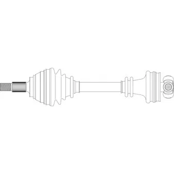 Arbre de transmission GENERAL RICAMBI SA3037