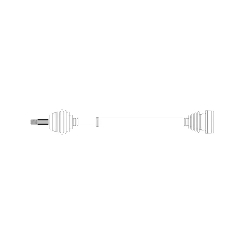 Arbre de transmission avant droit GENERAL RICAMBI SE3006