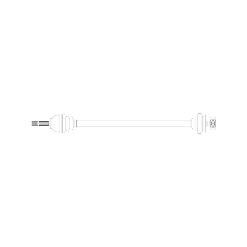 Arbre de transmission avant droit GENERAL RICAMBI SE3034