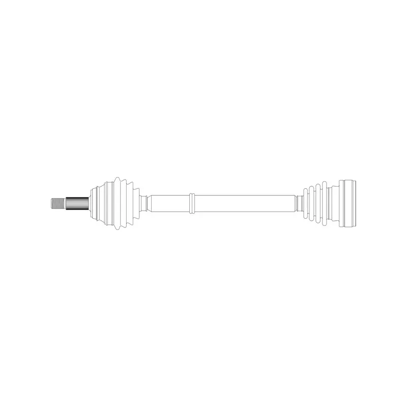Arbre de transmission avant droit GENERAL RICAMBI SE3049