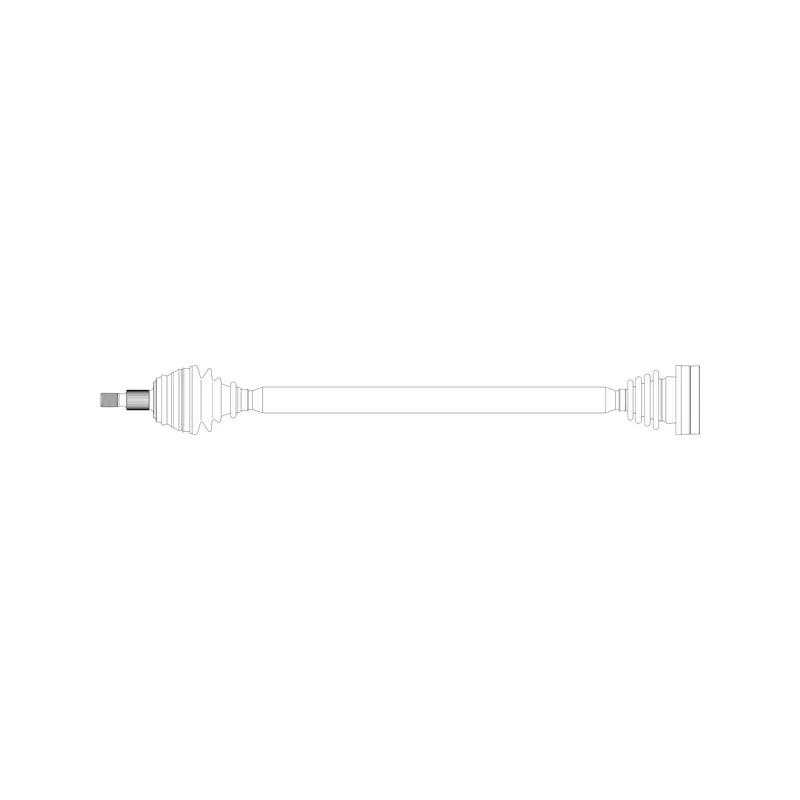 Arbre de transmission avant droit GENERAL RICAMBI SE3055