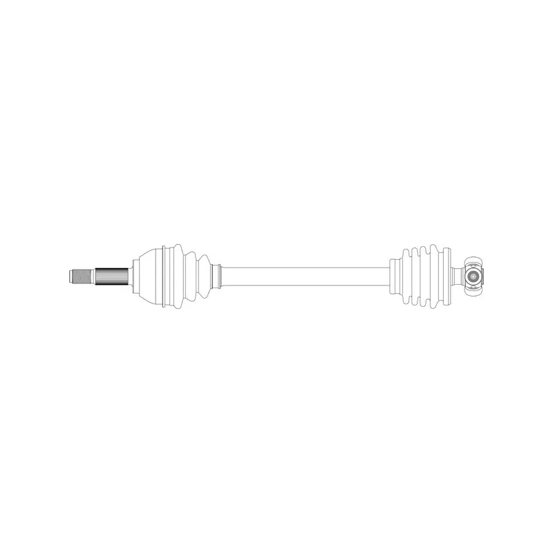 Arbre de transmission avant droit GENERAL RICAMBI SE3059