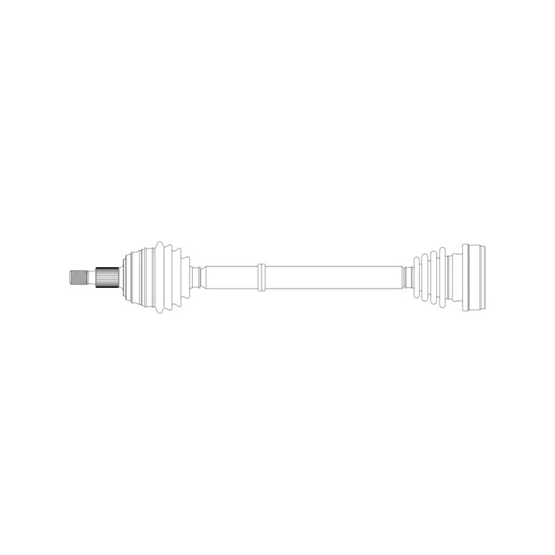 Arbre de transmission avant droit GENERAL RICAMBI SE3067
