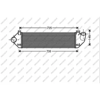 Intercooler, échangeur PRASCO VV030N001