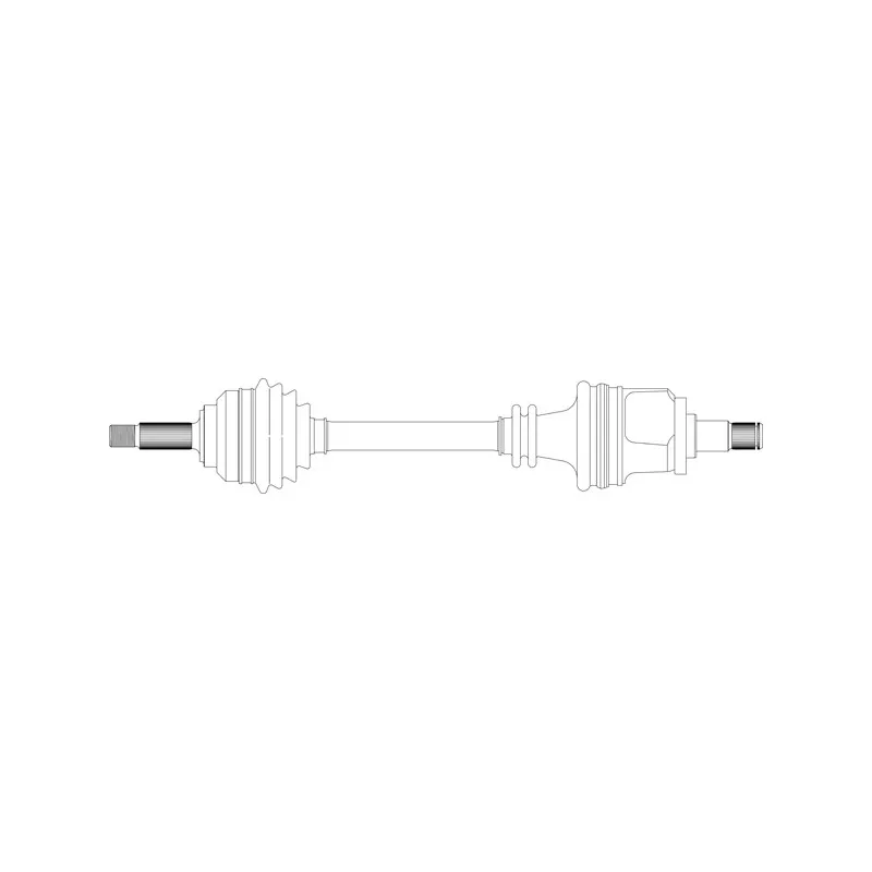 Arbre de transmission avant gauche GENERAL RICAMBI SK3001