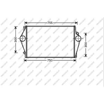 Intercooler, échangeur PRASCO VV040N002