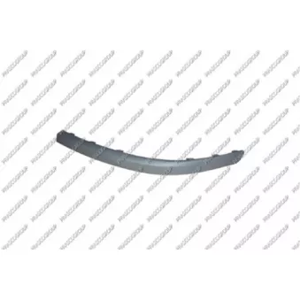 Baguette et bande protectrice, pare-chocs avant gauche PRASCO VV0421244