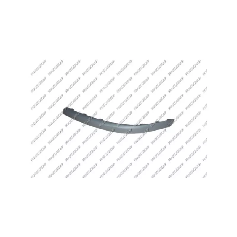 Baguette et bande protectrice, pare-chocs avant gauche PRASCO VV0421244
