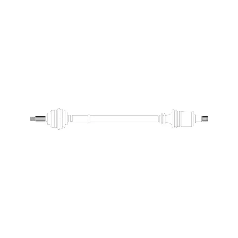 Arbre de transmission avant droit GENERAL RICAMBI SK3004