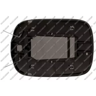 Verre de rétroviseur, rétroviseur extérieur PRASCO VV0507524