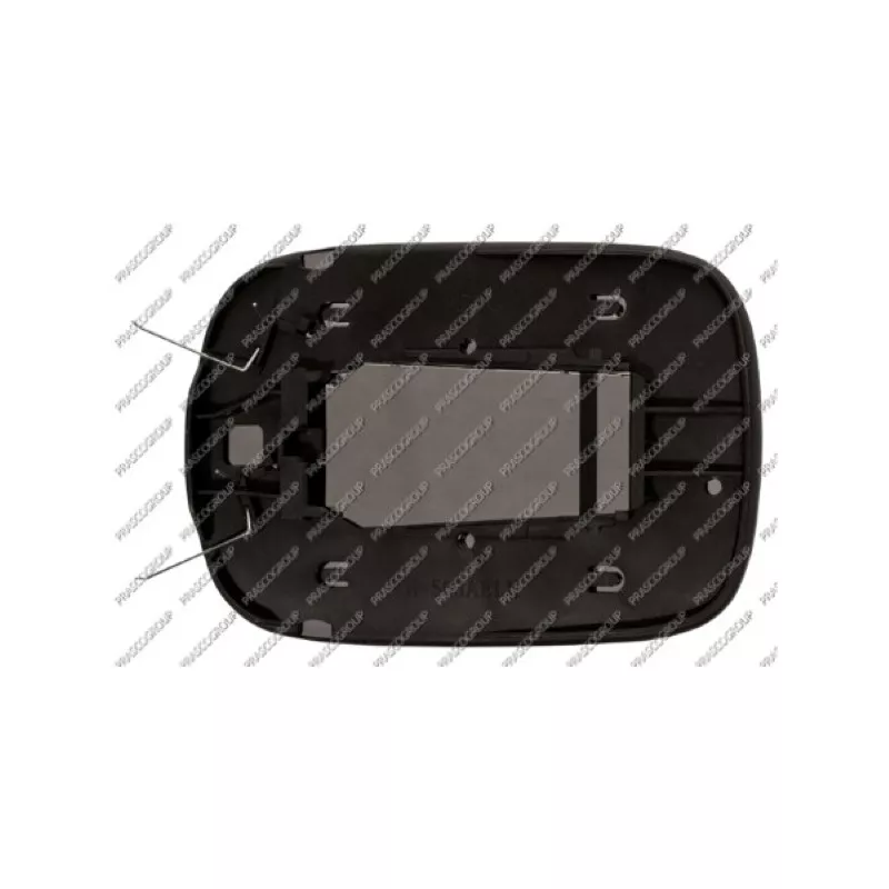 Verre de rétroviseur, rétroviseur extérieur PRASCO VV0507524
