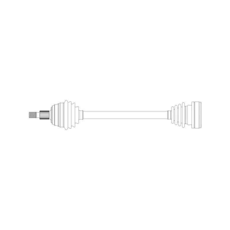 Arbre de transmission avant gauche GENERAL RICAMBI SK3005