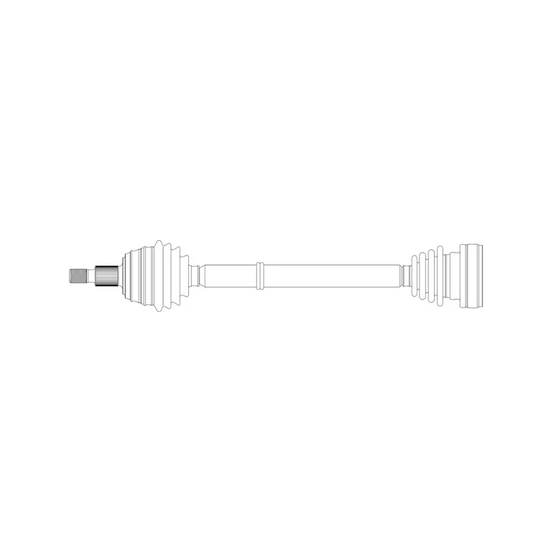 Arbre de transmission avant droit GENERAL RICAMBI SK3006