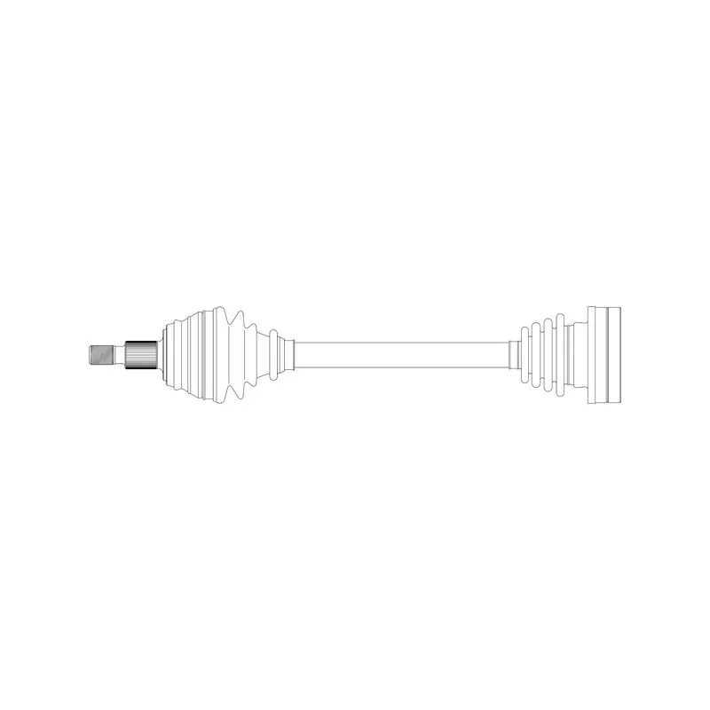 Arbre de transmission avant gauche GENERAL RICAMBI SK3007