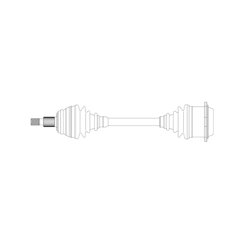 Arbre de transmission avant gauche GENERAL RICAMBI SK3011