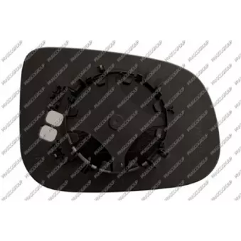 Verre de rétroviseur, rétroviseur extérieur PRASCO VV5117514