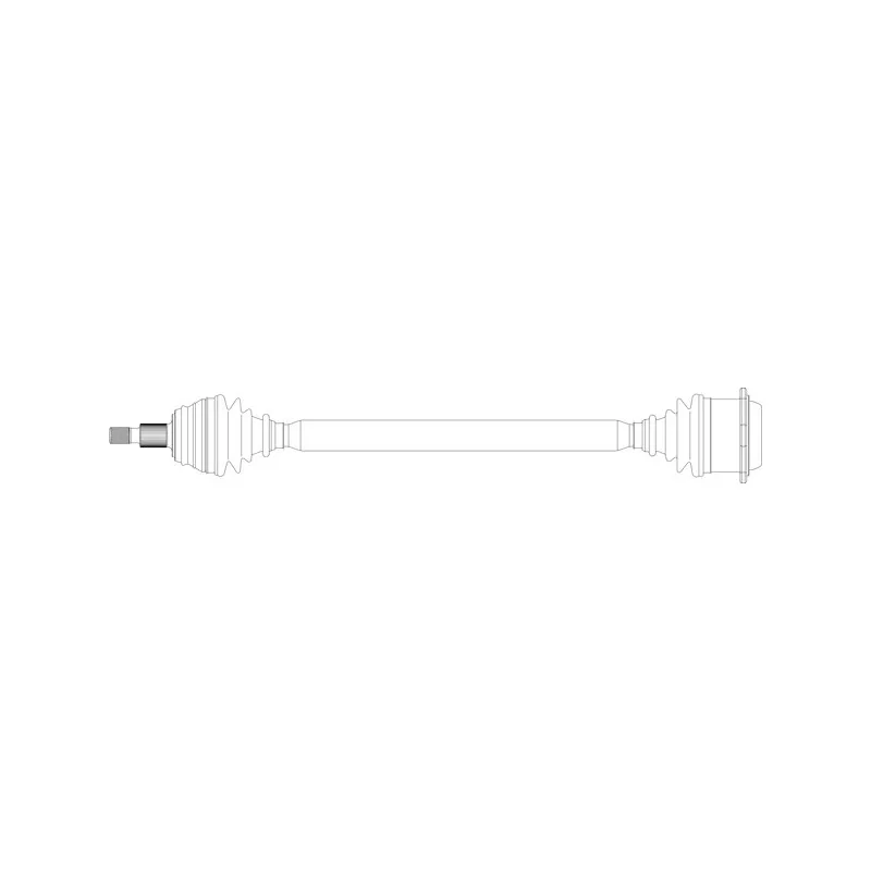 Arbre de transmission avant droit GENERAL RICAMBI SK3012