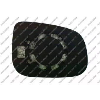 Verre de rétroviseur, rétroviseur extérieur PRASCO VV5167514