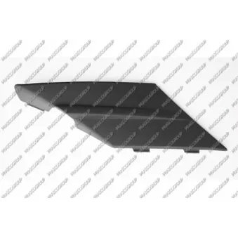 Grille de ventilation, pare-chocs avant gauche PRASCO VV6002104