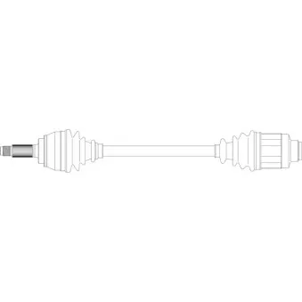 Arbre de transmission GENERAL RICAMBI SU3013