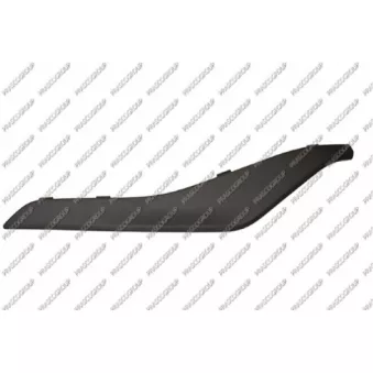 Baguette et bande protectrice, pare-chocs avant droit PRASCO VV6121243