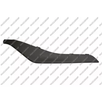 Baguette et bande protectrice, pare-chocs avant gauche PRASCO VV6121244