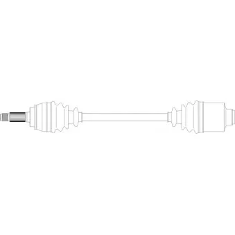 Arbre de transmission GENERAL RICAMBI SU3027