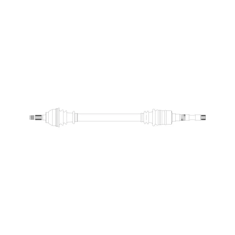 Arbre de transmission avant droit GENERAL RICAMBI TA3022