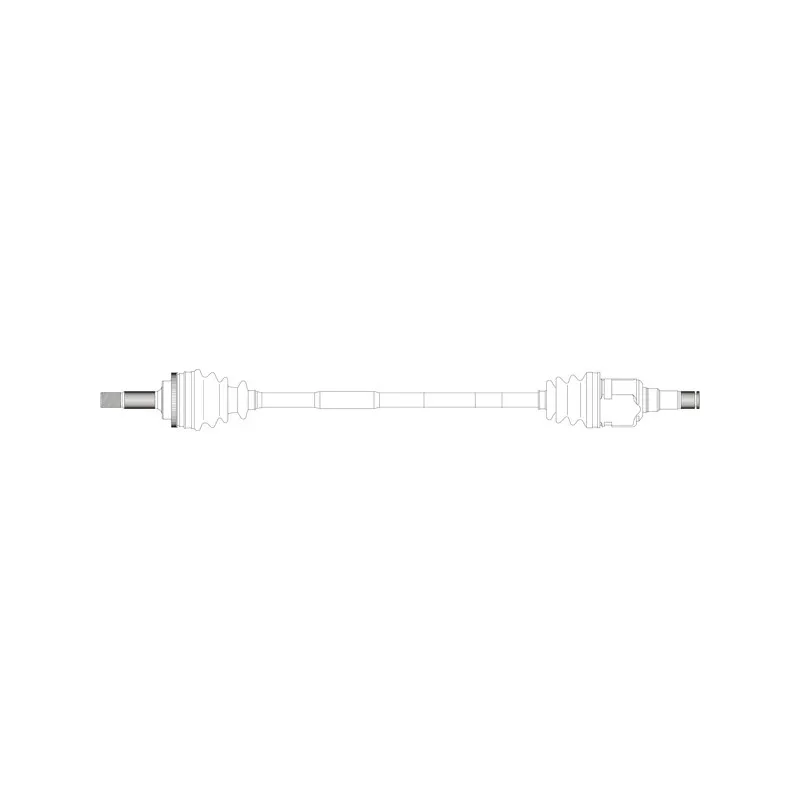 Arbre de transmission avant droit GENERAL RICAMBI TY3118
