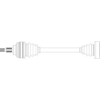 Arbre de transmission GENERAL RICAMBI VO3006