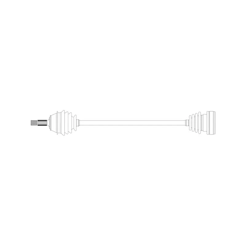 Arbre de transmission avant droit GENERAL RICAMBI WW3002