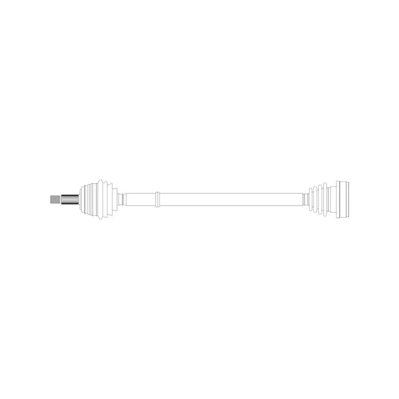 Arbre de transmission avant droit GENERAL RICAMBI WW3006