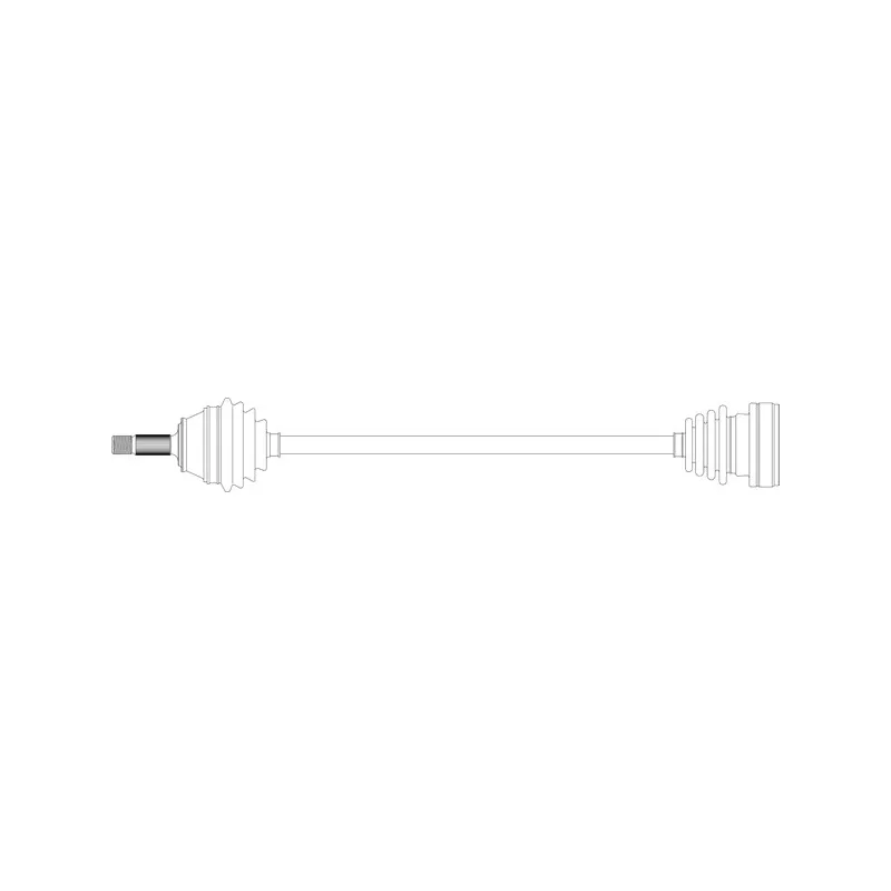 Arbre de transmission avant droit GENERAL RICAMBI WW3081