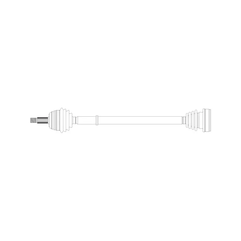 Arbre de transmission avant droit GENERAL RICAMBI WW3091