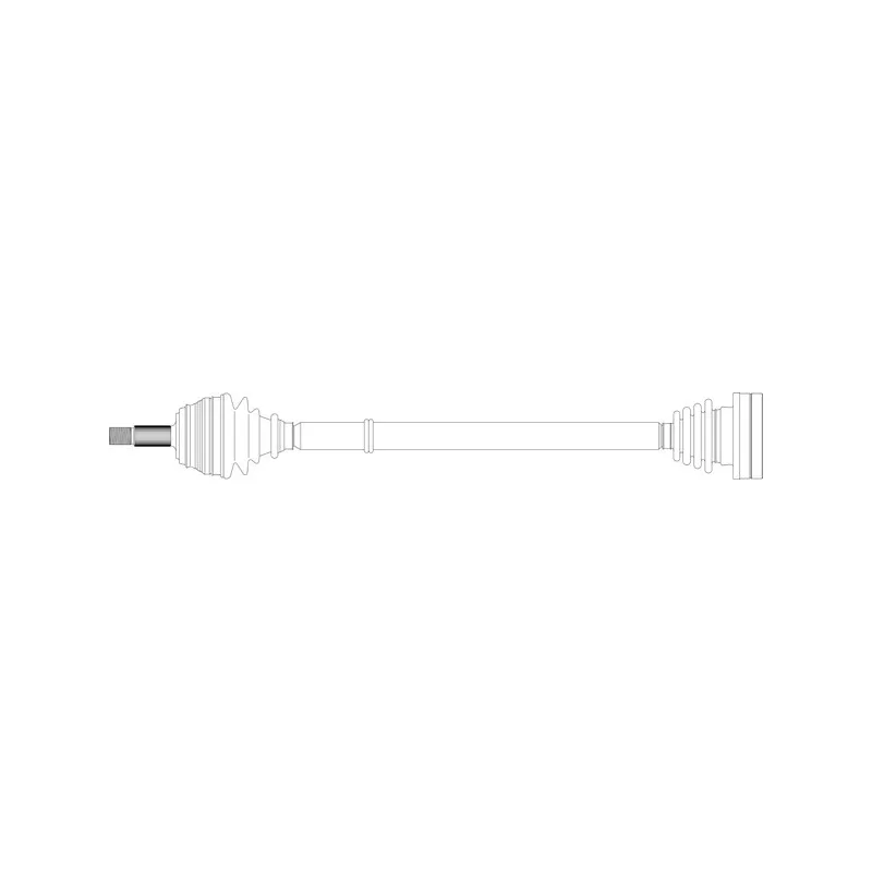Arbre de transmission avant droit GENERAL RICAMBI WW3123