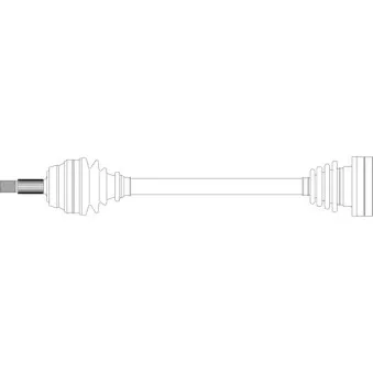Arbre de transmission GENERAL RICAMBI WW3164